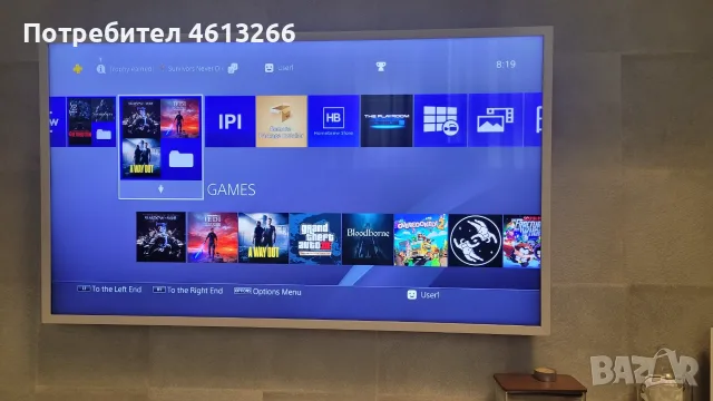 Хакнат PS4 Slim 1TB FW 9.00 + PSVR + Move + 2 контролер, снимка 3 - PlayStation конзоли - 56088272