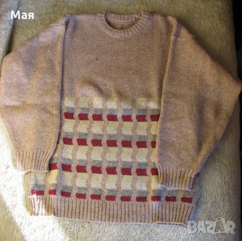Нов мъжки пуловер, размер 176/108