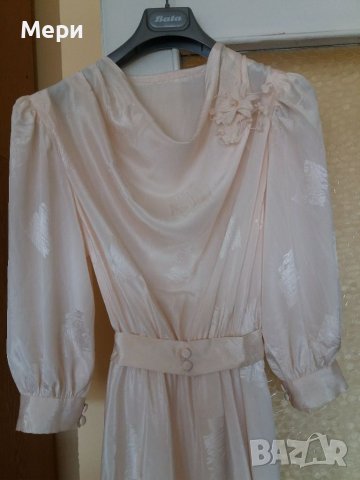 Копринена рокля, снимка 3 - Рокли - 36740776