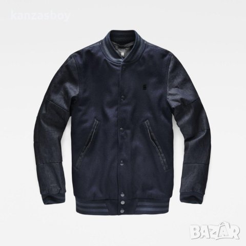 g-star rackam wool sports bomber - страхотно вълнено яке КАТО НОВО, снимка 2 - Якета - 42797568