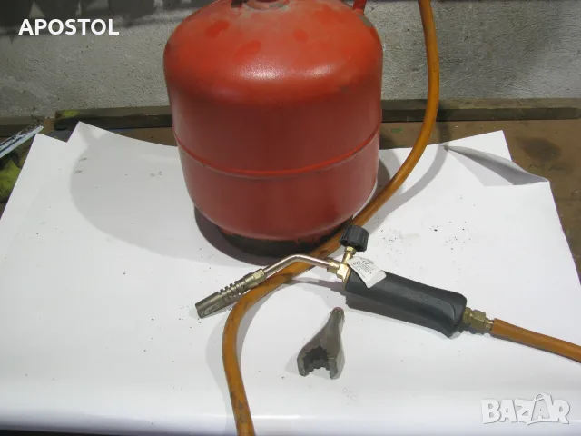  Газова бутилка с горелка , снимка 2 - Други инструменти - 56132787