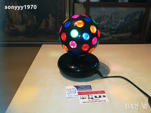 диско топка-220в-внос швеция