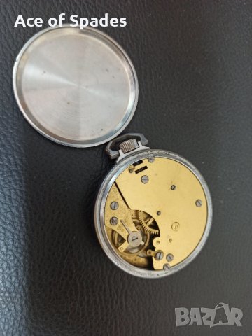 Стар Немски Джобен Часовник ANCRE FOREIGN Работеш, снимка 7 - Колекции - 33839624