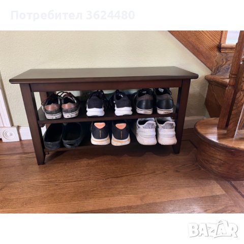 2 в 1 Етажерка за обувки и пейка, снимка 7 - Други стоки за дома - 42575705
