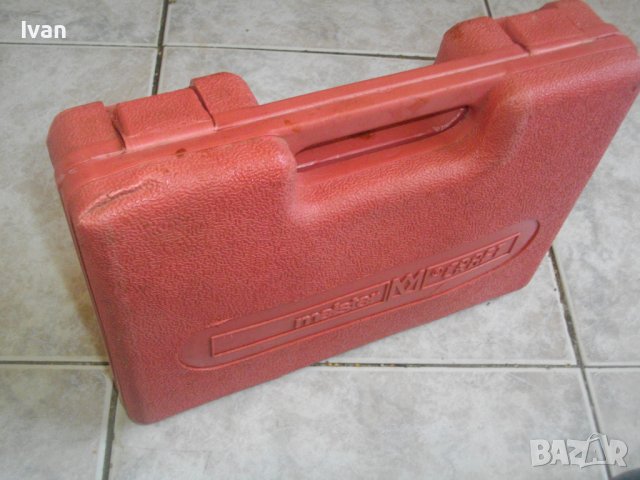 Нов Немски Пистолет За Топло/Горещо Лепене  Чрез Пръчки Силикон-ПъленКомплект-Meister Craft MHP15-80, снимка 18 - Други инструменти - 40318008