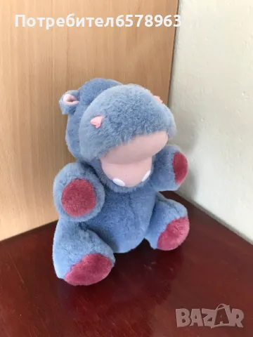 Плюшена играчка  хипопотамче, снимка 2 - Плюшени играчки - 49770231