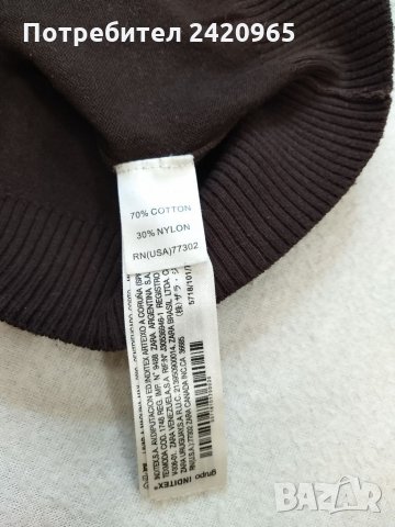 Zara поло кафяво, снимка 3 - Блузи с дълъг ръкав и пуловери - 33890087