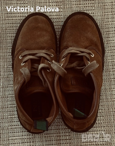 Мега удобни луксозни боти POLO RALPH LAUREN CHETT SUEDE CHUKKA BOOTS , снимка 5 - Детски боти и ботуши - 52265636