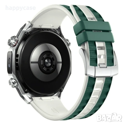 DOUBLE Силиконова каишка Huawei Watch GT6 Pro 5 GT5 Pro 4 GT4 GT3 GT2, снимка 12 - Каишки за часовници - 53840940