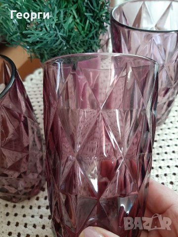 Цветни чаши за безалкохолно,вода, снимка 4 - Чаши - 40437700