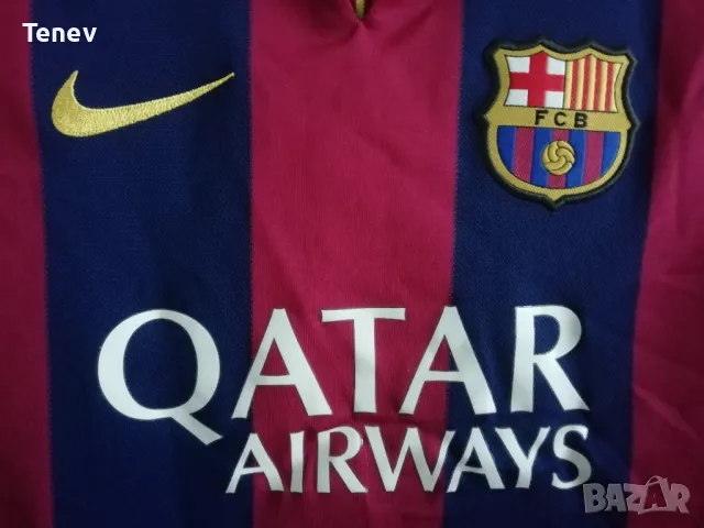 Barcelona Nike 2014/2015 оригинална тениска фланелка Барселона, снимка 6 - Тениски - 49334194