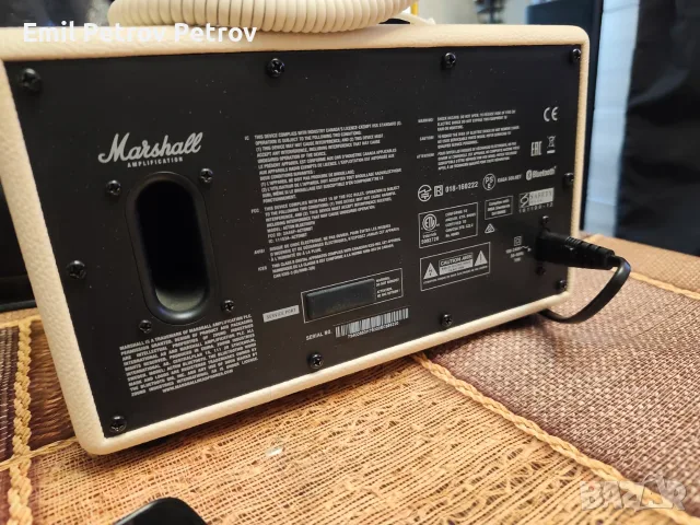 Bluetooth колонка Marshall Acton Cream, снимка 5 - Bluetooth тонколони - 56272880