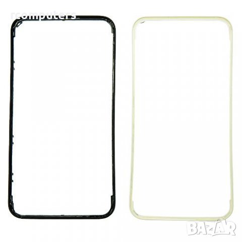 Черна рамка за дисплей на iPhone 4/4S, снимка 1