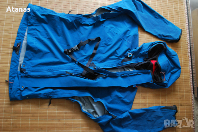 Яке Klattermusen 3L stretch Shell Мъжко XXL трекинг ски катерачно зимна планина arcteryx ortovox , снимка 4 - Зимни спортове - 44725687