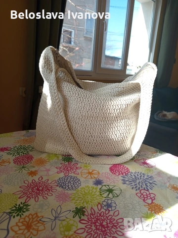 Ръчно плетена чанта