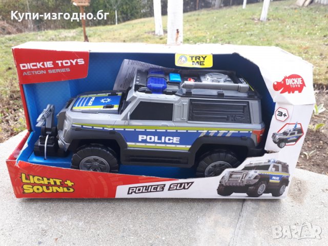 Полицейски Suv - Dickey Toys , свети и издава звук , чисто нов с кутия, снимка 2 - Коли, камиони, мотори, писти - 31240349