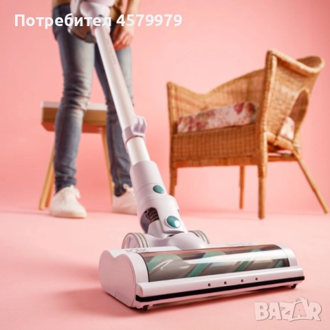 Безжична прахосмукачка Solac Turbobat Power - С HEPA филтър и LED четка, снимка 15 - Прахосмукачки - 51687558