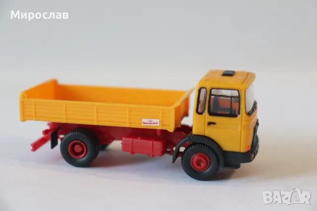 KIBRI H0 1/87 MAN САМОСВАЛ КАМИОН МОДЕЛ КОЛИЧКА, снимка 3 - Колекции - 50009373