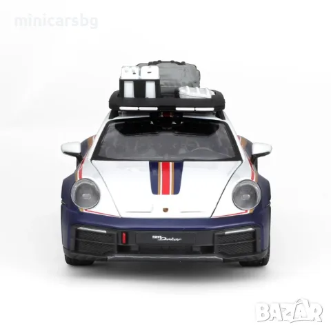 Метални колички: Porsche 911 Dakar (992) – 1:24, снимка 6 - Колекции - 55983534