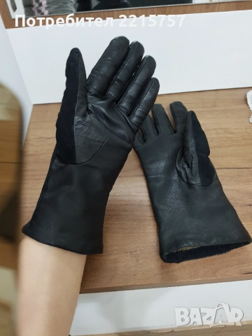 Дамски ръкавиЦи от естеств.кожа и велур.ИТАЛИЯ., снимка 9 - Ръкавици - 39422493