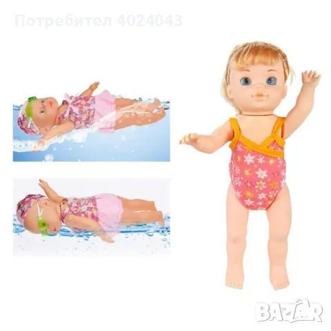 Водоустойчива, плуваща кукла за игра във водата, снимка 2 - Кукли - 47984135