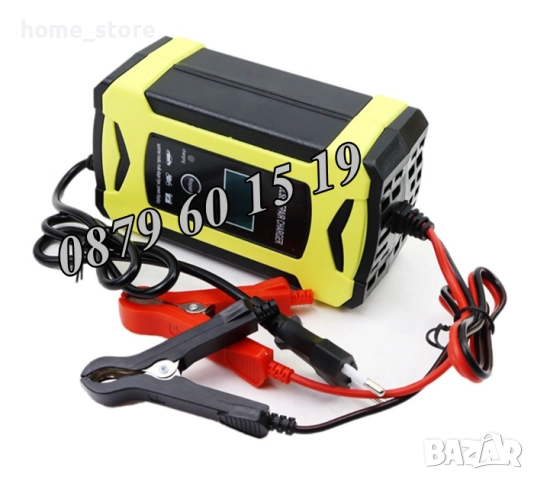 Зарядно за акумулатор 12V, импулсно зарядно за акумулатор 12V