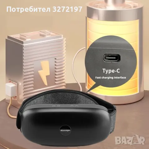 2024 USB Зареждащ се Масажор за Цялото Тяло - Преносим, снимка 8 - Масажори - 48088243