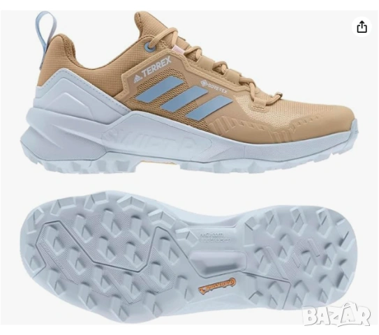 туристически обувки / маратонки Adidas Terrex Swift R3 Gore-Tex номер 37 1/3 водоустойчиви , снимка 3 - Маратонки - 53100154
