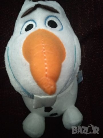 Олаф,леденото царство,около 25см.Пее и разказва приказка, снимка 2 - Плюшени играчки - 35005848