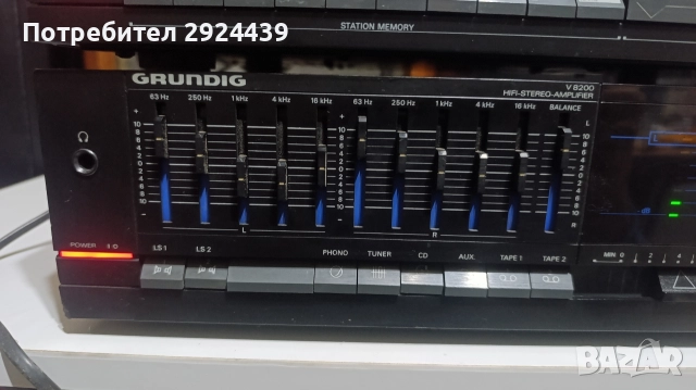 GRUNDIG V8200 GRUNDIG T8200, снимка 5 - Ресийвъри, усилватели, смесителни пултове - 52790775