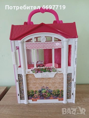 Преносима къща на Барби, снимка 3 - Кукли - 54266066