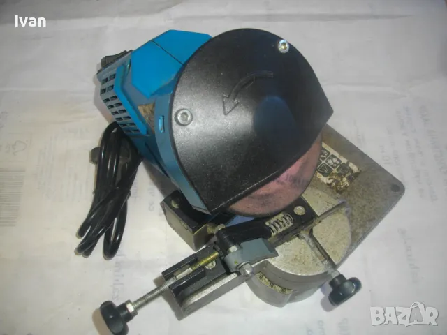 GUDE НЕМСКА ОРИГИНАЛНА ЕЛЕКТРИЧЕСКА МАШИНА ЗА ТОЧЕНЕ ЗАТОЧВАНЕ НА ВЕРИГИ НА МОТОРНИ ТРИОНИ РЕЗАЧКИ, снимка 18 - Други инструменти - 48604860