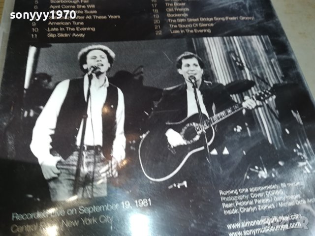 simon & garfunkel dvd columbia-made in austria 3010231447, снимка 9 - DVD дискове - 42779418