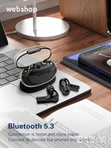 НОВО!! Безжични слушалки LDNIO TWS HD Audio BT Earbuds , тип Аir Pods Pro , Уникален звук и бас, снимка 2 - Безжични слушалки - 42386531
