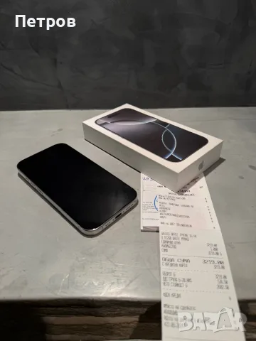 КАТО НОВ Iphone 16 Pro 512 GB White, снимка 6 - Apple iPhone - 56420106
