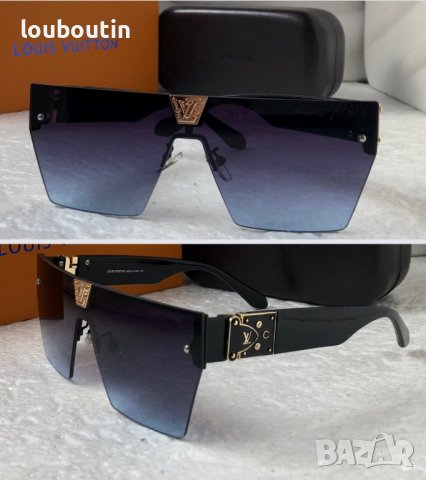 Louis Vuitton 2023 висок клас мъжки слънчеви очила маска, снимка 1 - Слънчеви и диоптрични очила - 38977596