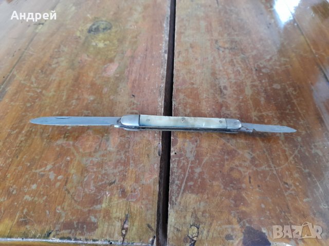 Стар джобен нож,ножче,ножка #15, снимка 4 - Други ценни предмети - 42157036