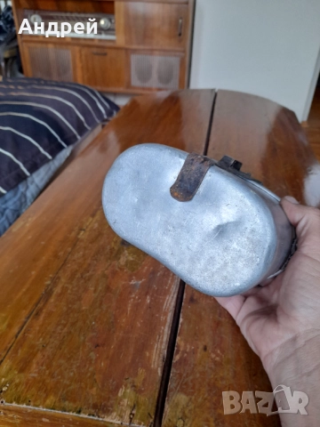 Стара войнишка кутия за храна, снимка 5 - Антикварни и старинни предмети - 52297352