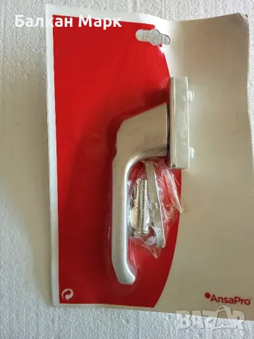 Дръжка, дръжки за прозорец, прозорци, PVC, алуминиева дограма – заключваща се, универсална