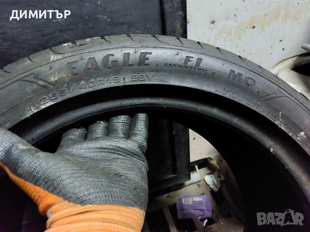 Само 1бр.лятна GOOD YEAR 255/40/18 99Y DOT 0218, снимка 4 - Гуми и джанти - 39146256
