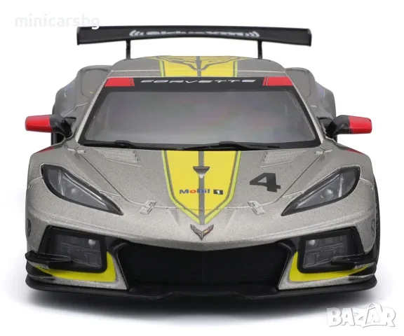 Метални колички: Chevrolet Corvette C8.R – 1:24, снимка 5 - Коли, камиони, мотори, писти - 55983861