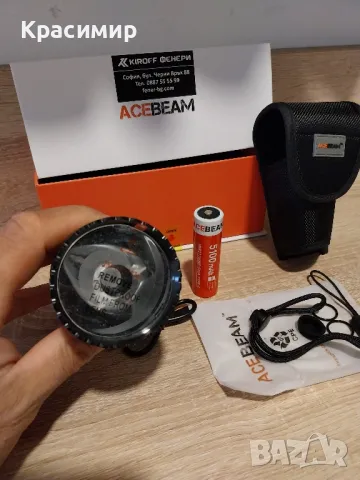 Фенер Acebeam L19 Osram, НОВ в Гаранция!, снимка 1 - Оборудване и аксесоари за оръжия - 48057758