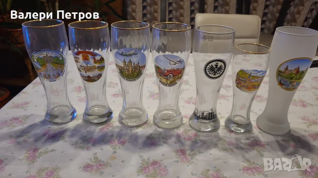 Чаши за бира, стъклени