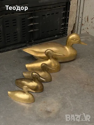 Бронзови патета 5 броя, снимка 1