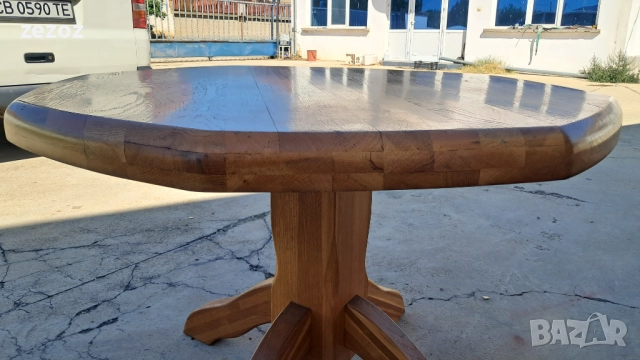 Маса и столове  масив, снимка 8 - Маси - 52601004