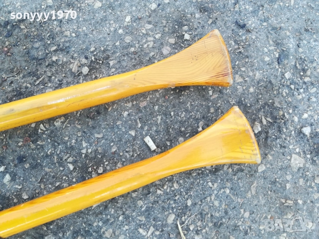 дървени гребла от франция-2метра 0410251911, снимка 2 - Водни спортове - 51945692