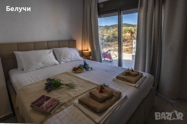 Къща с басейн в Гърция Неа Перамос, снимка 13 - Почивки в Гърция - 51689363