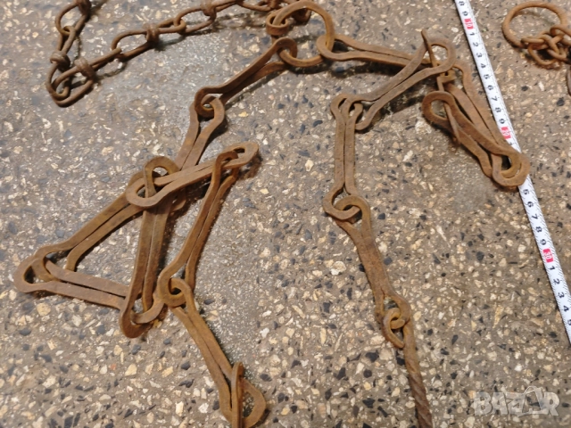 Продавам Кована верига за огнище, снимка 7 - Декорация за дома - 51502321