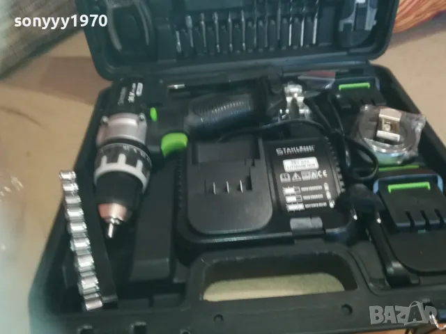 LI=ION ВИНТОВЕРТ С 2 БАТЕРИИ И ЗАРЯДНО 0411241702