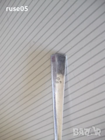 Лот от 4 бр. лъжици съветски, снимка 5 - Прибори за хранене, готвене и сервиране - 51006676